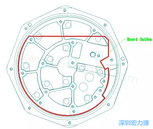 根據(jù)特定的機(jī)械規(guī)范設(shè)計PCB，以便其能放入防爆容器中-深圳宏力捷