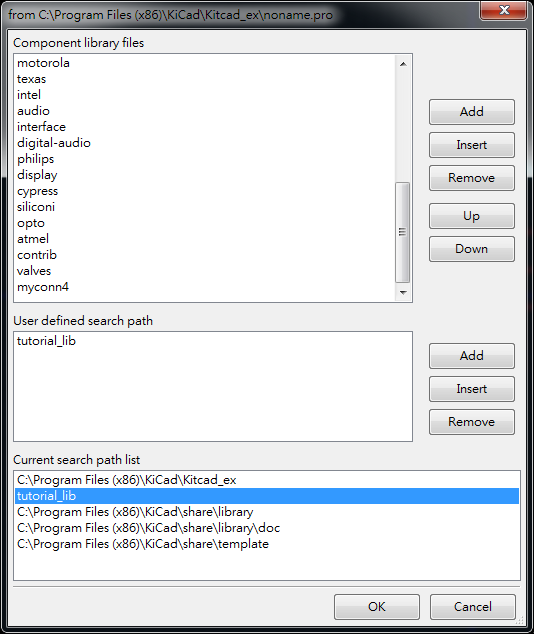 上下兩個(gè)視窗都Add 你的library ，在library browser 就可以找到你的library